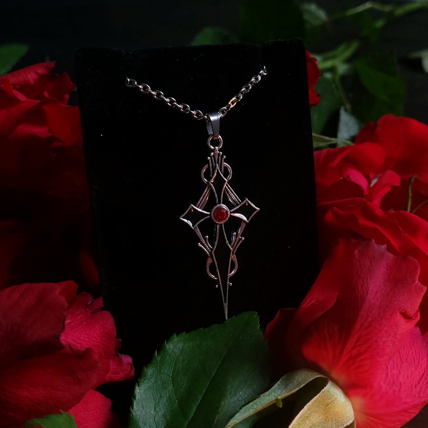 Gothic Cross Necklace