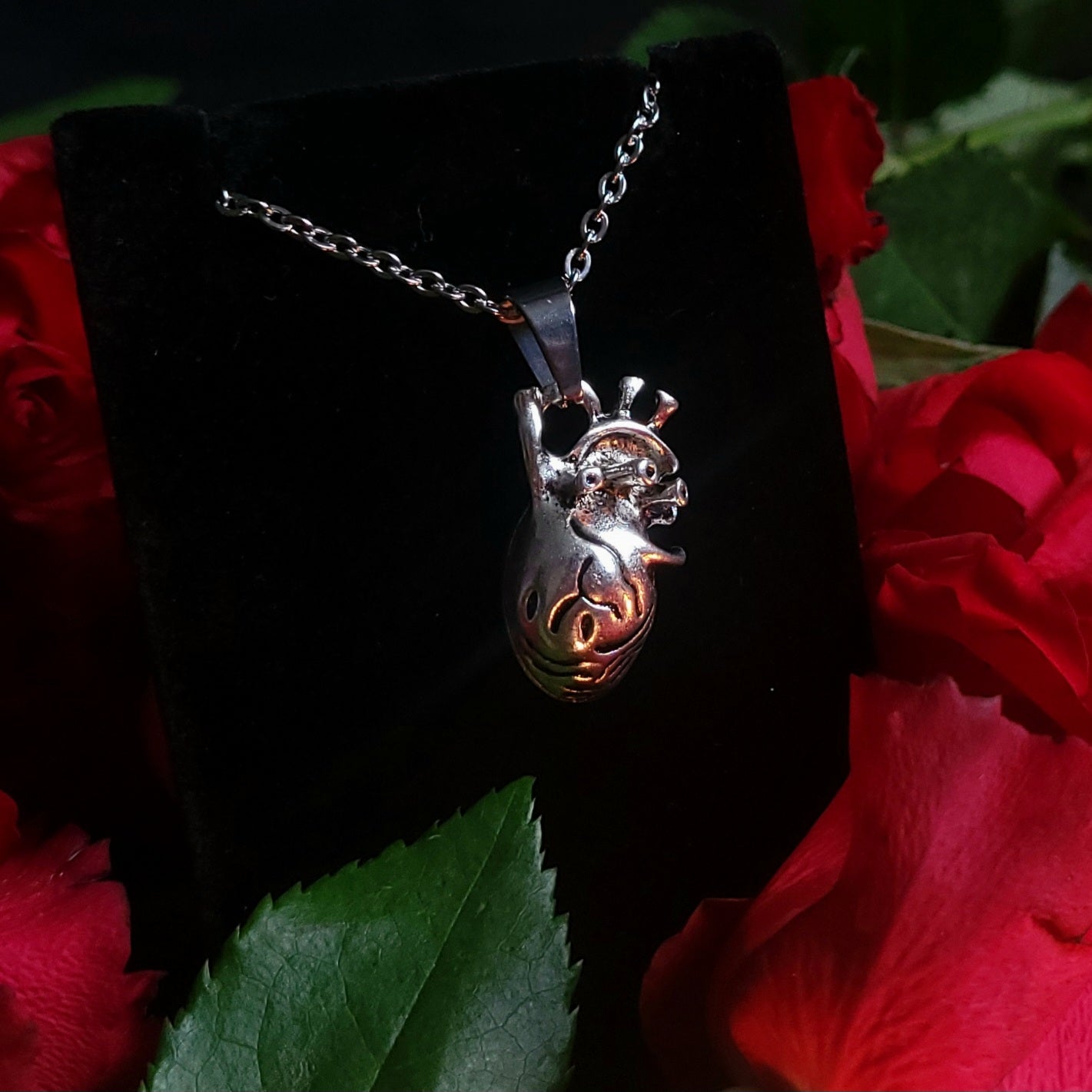 Anatomical Heart Necklace