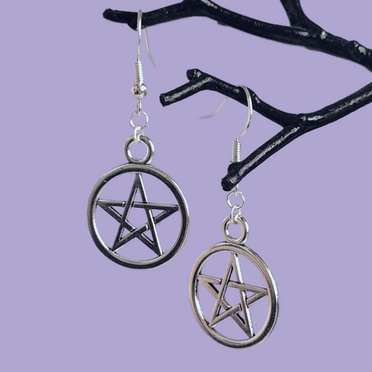 Pentagram Earrings